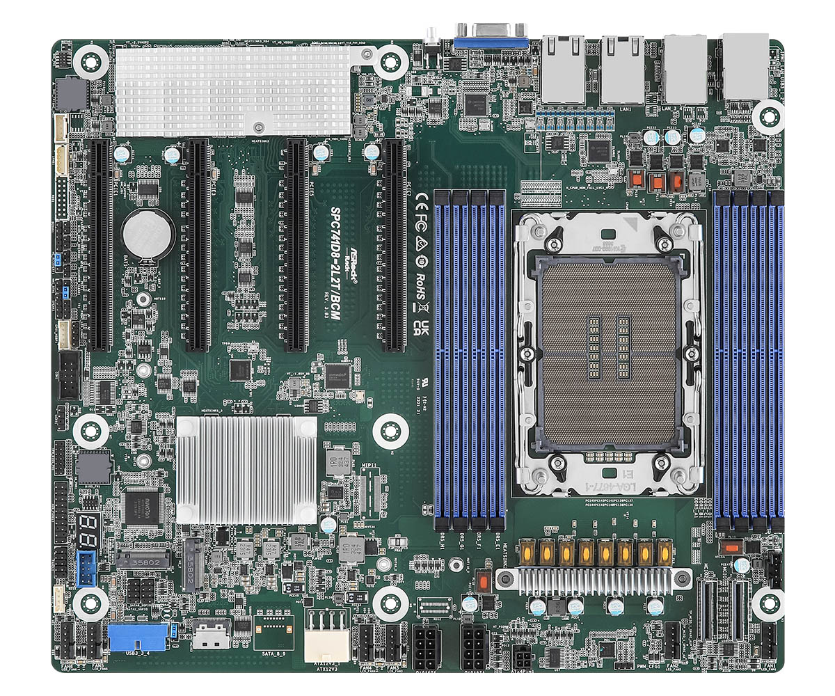 ASROCK SPC741D8-2L2T/BCM Socket E simple (LGA 4677)