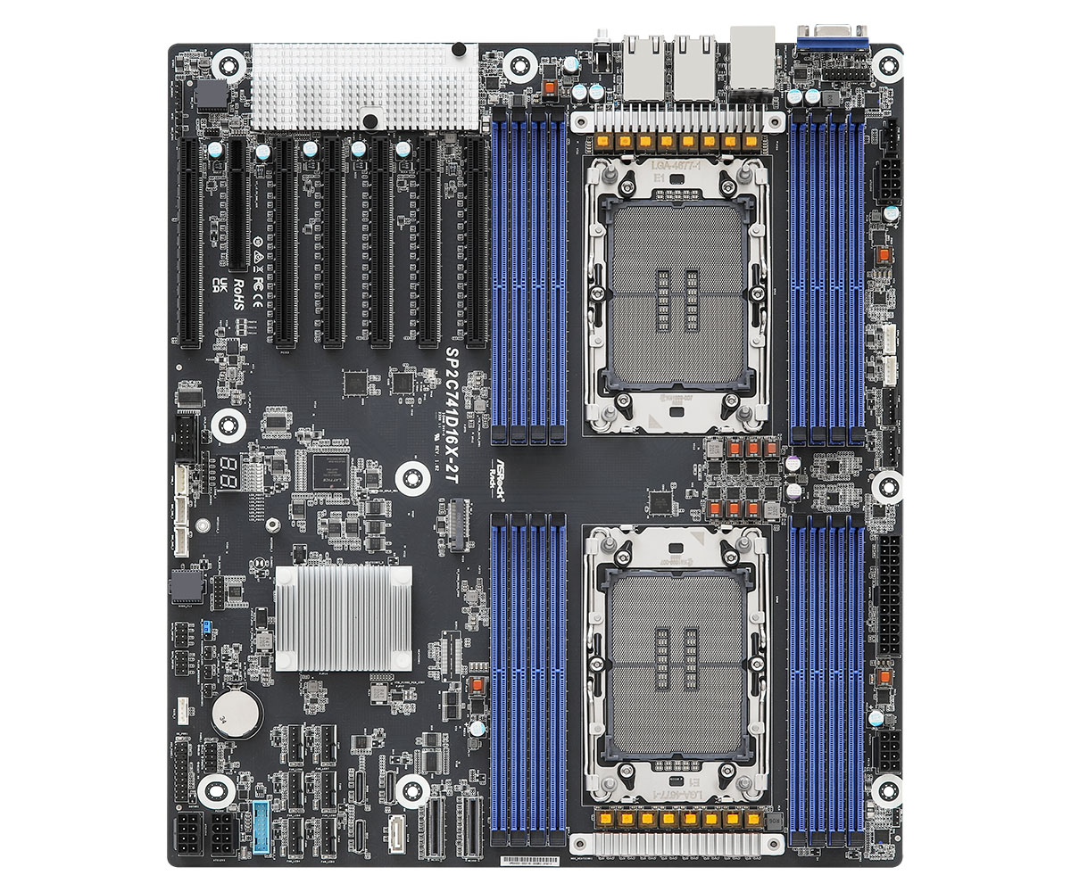 ASROCK SP2C741D16X-2T 1+1 Prise E (LGA 4677)