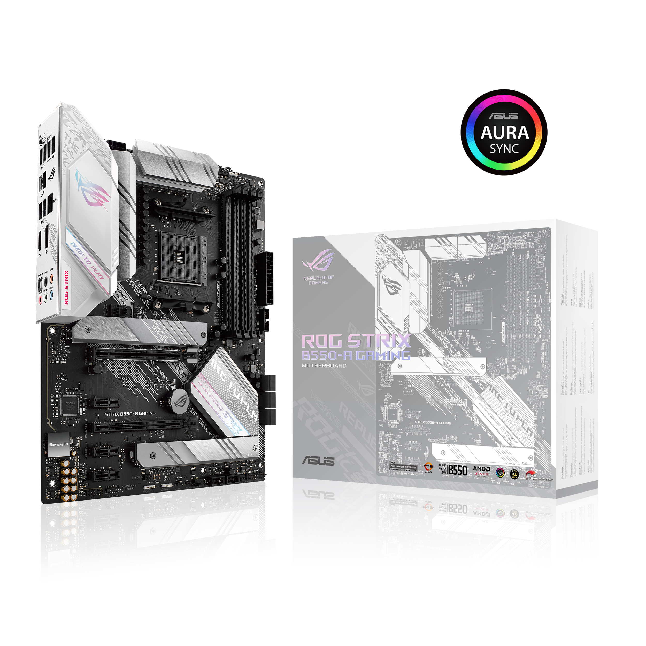 ASUS ROG Strix B550-A Gaming AMD AM4 ATX Gaming Motherboard