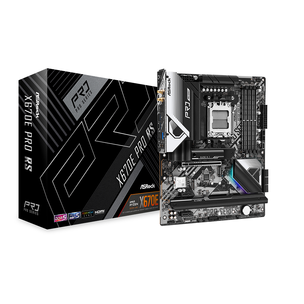 ASRock X670E Pro RS, AM5 X670 DDR5(Open Box)