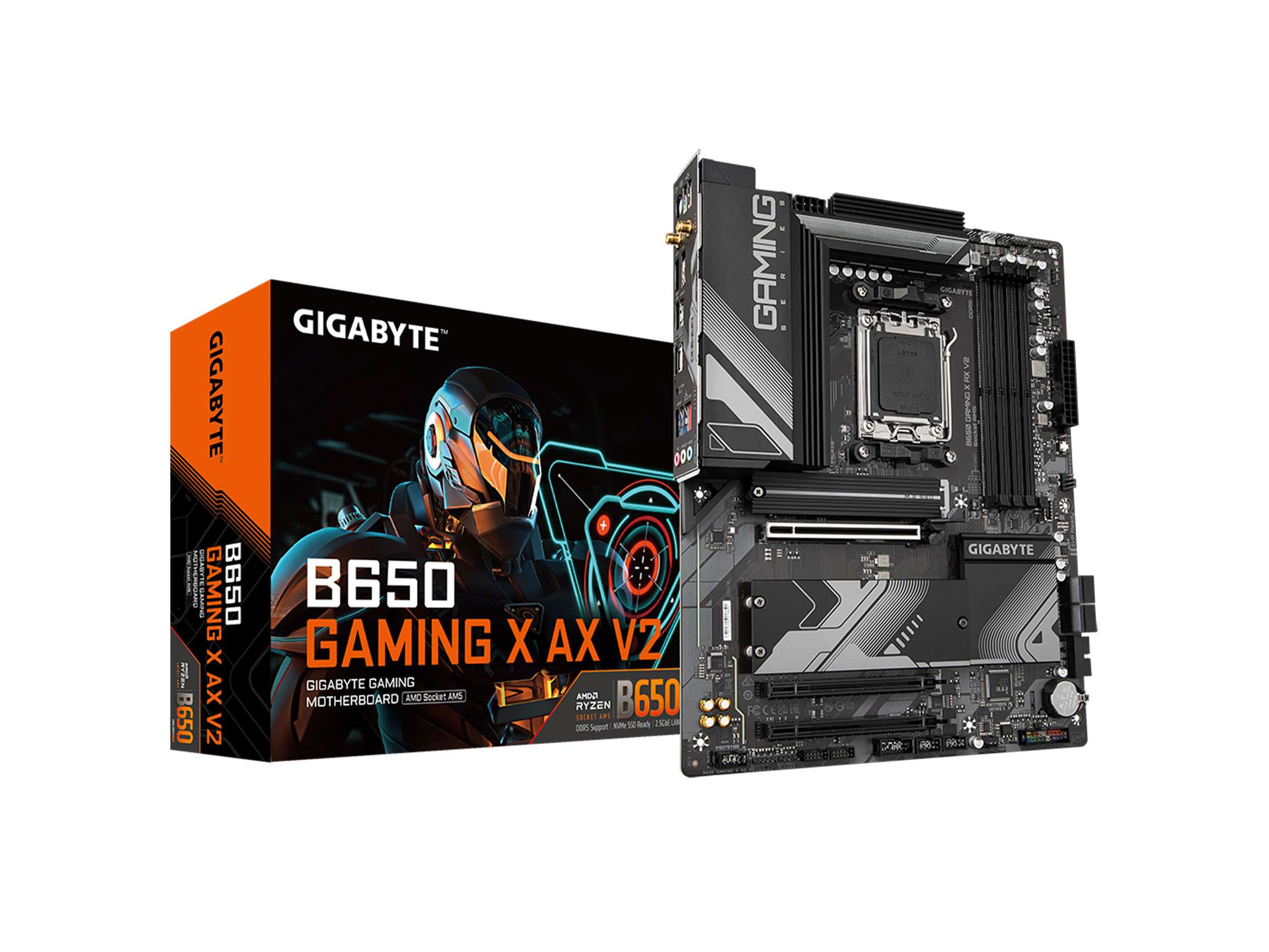 GIGABYTE B650 GAMING X AX V2 AM5 LGA 1718 B650 ATX DDR5