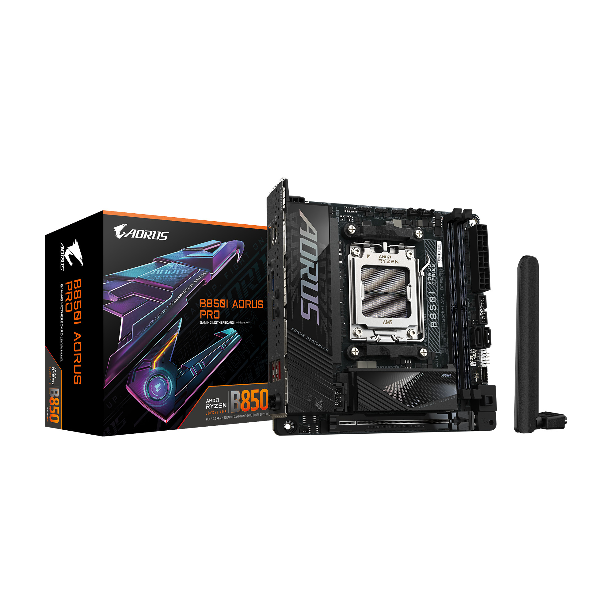 GIGABYTE B850I AORUS PRO AMD AM5 LGA 1718 Motherboard, Mini-ITX, DDR5(Open Box)