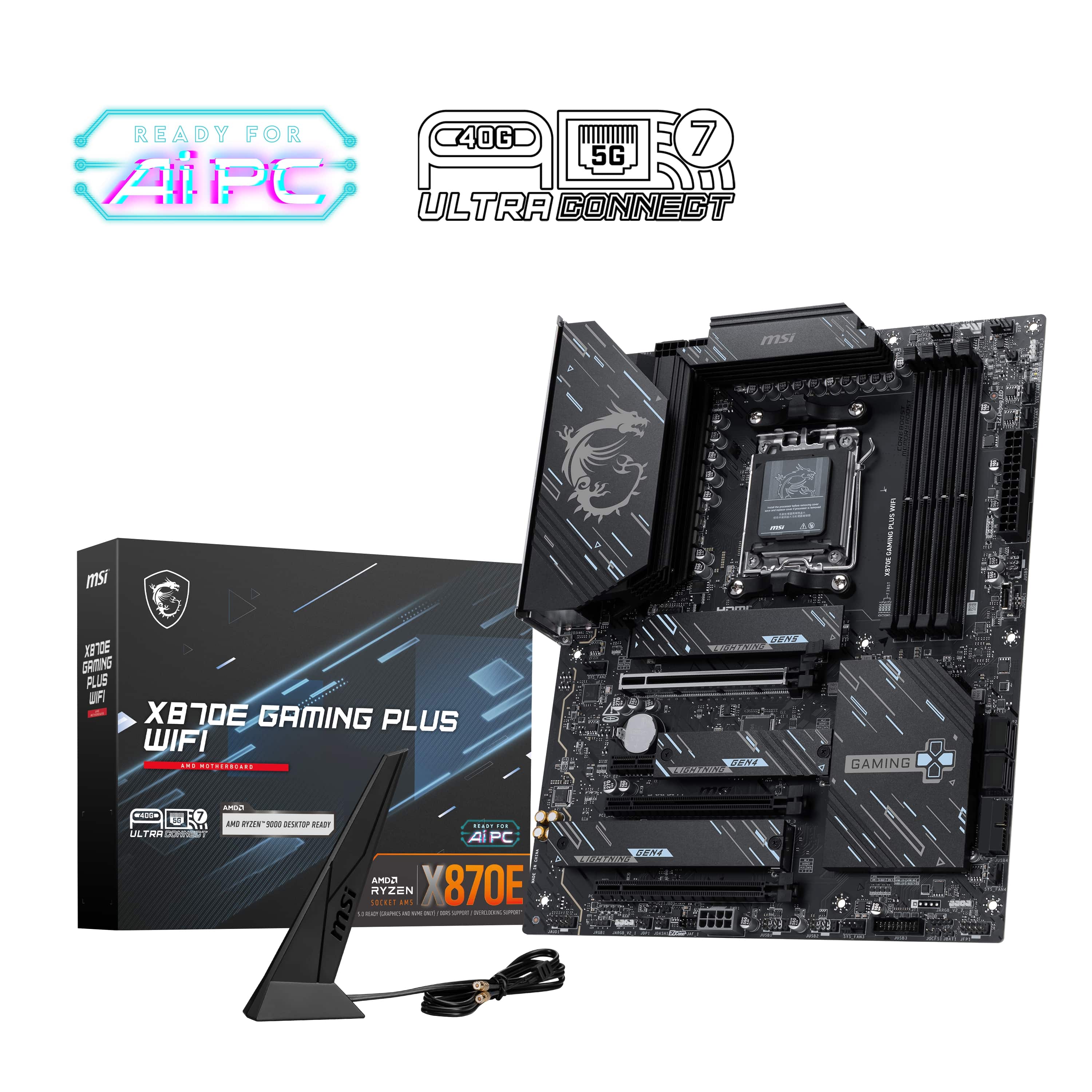 Carte mère MSI X870E GAMING PLUS WIFI