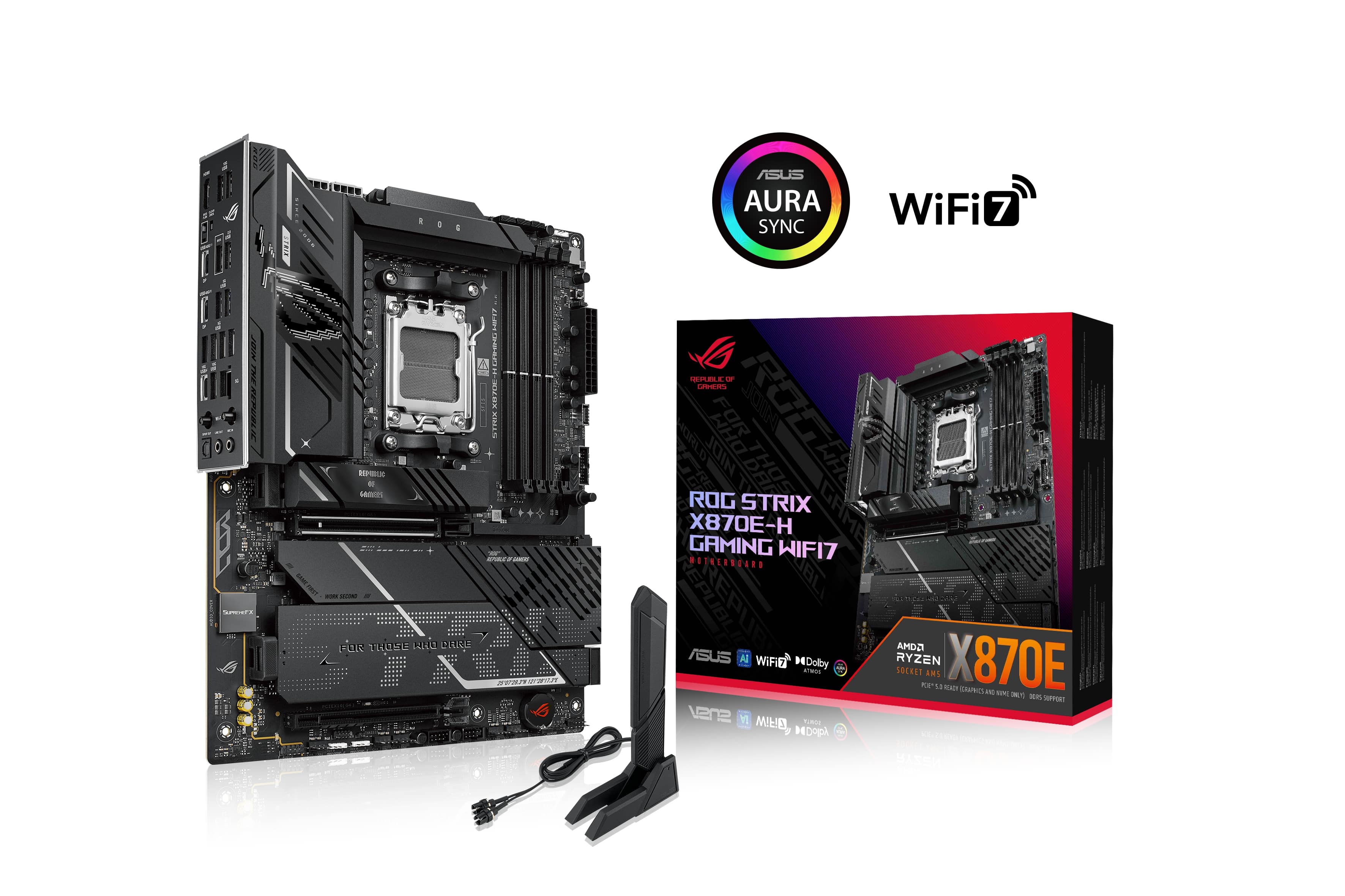 ASUS ROG STRIX X870E-H GAMING WIFI7 AMD Motherboard