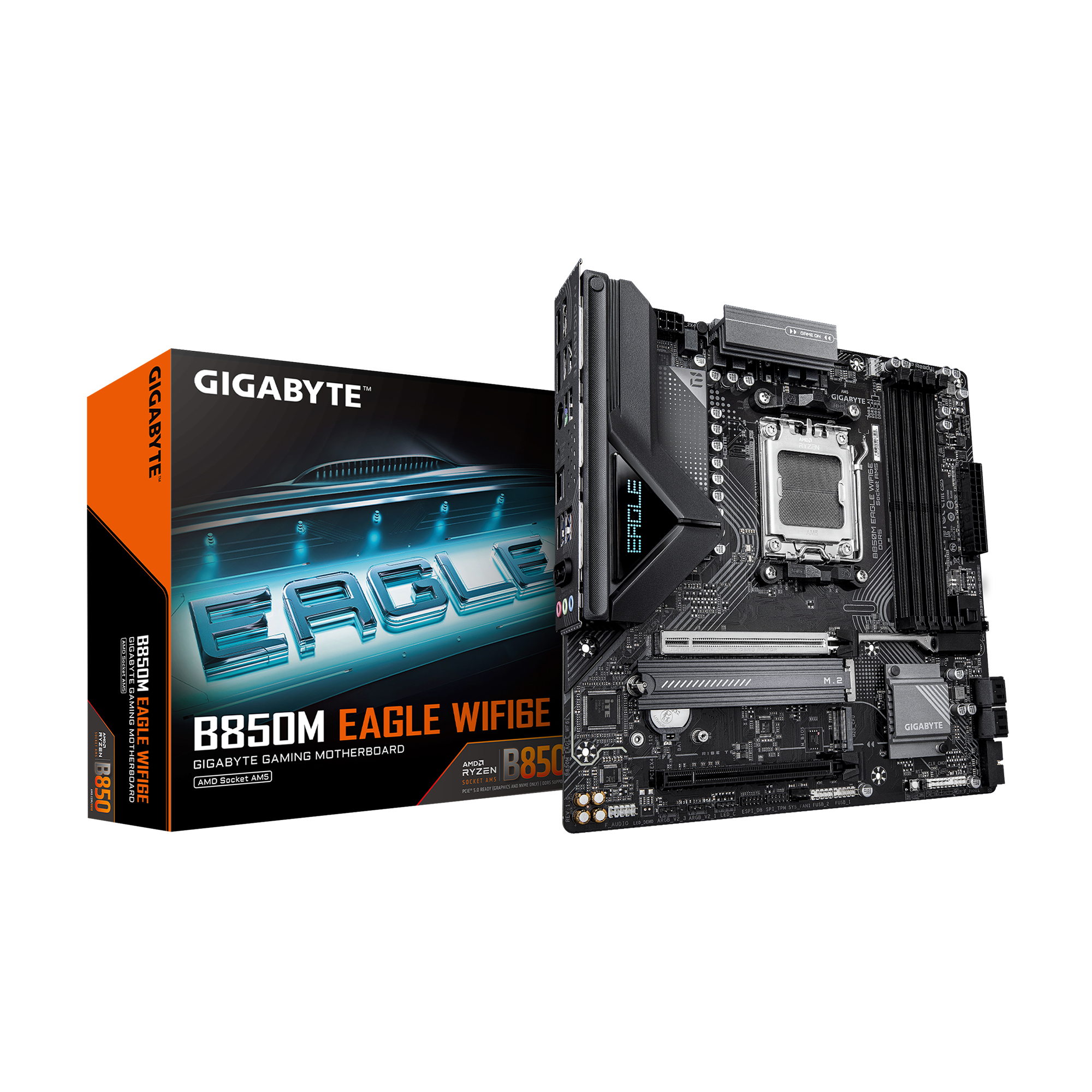 GIGABYTE B850M EAGLE WF6E  AMD AM5 Motherboard(Open Box)
