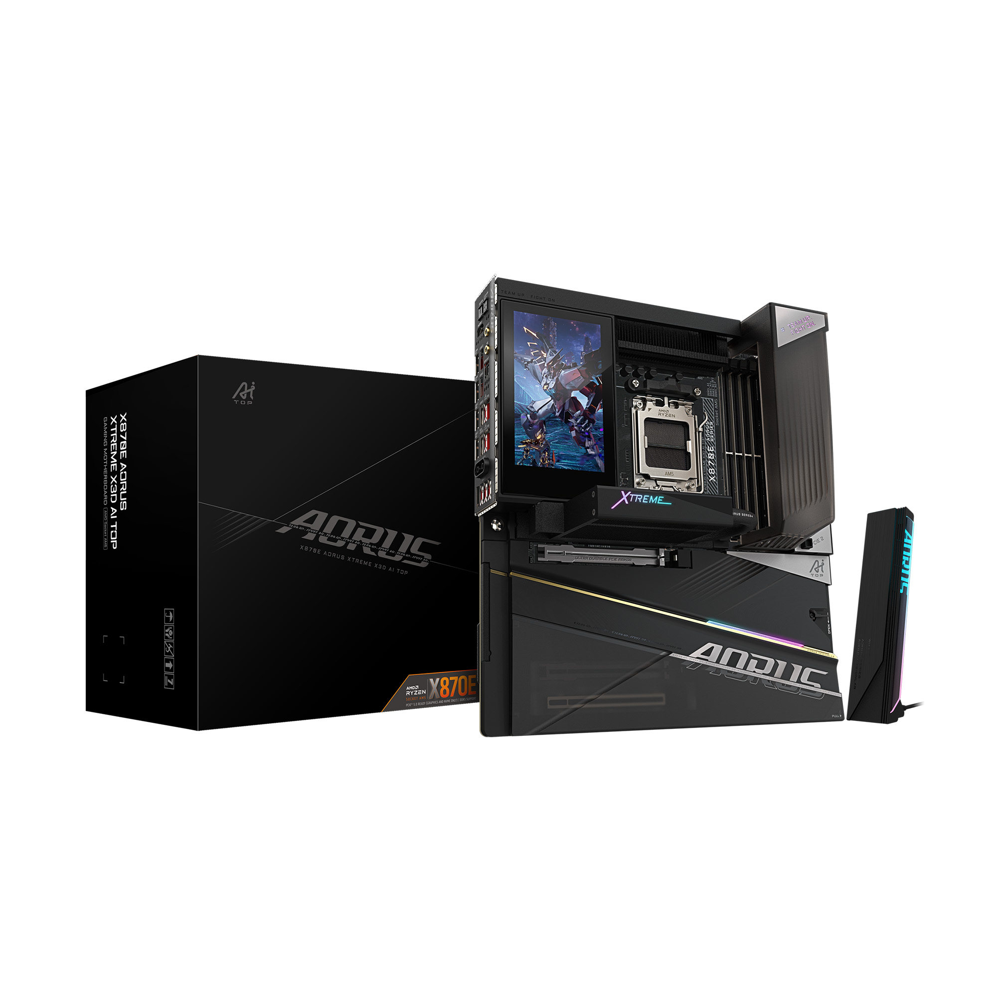 GIGABYTE X870E AORUS XTREME X3D AI TOP AMD AM5 E-ATX Carte mère