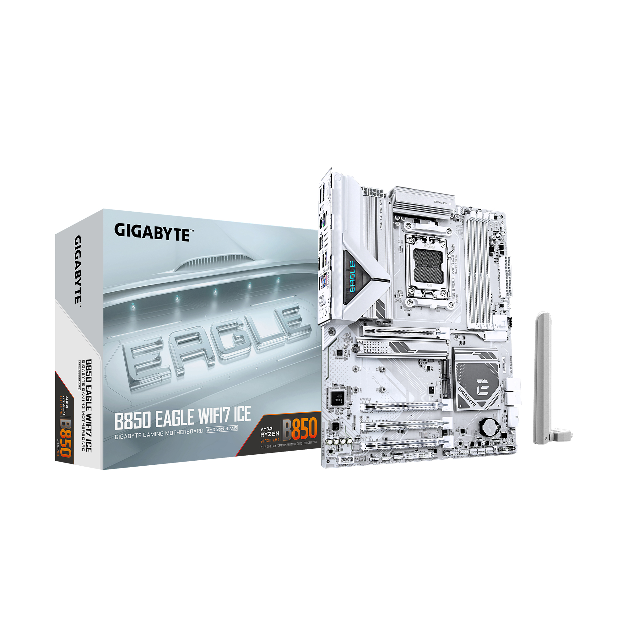 GIGABYTE B850 EAGLE WIFI7 ICE AMD AM5 ATX Motherboard