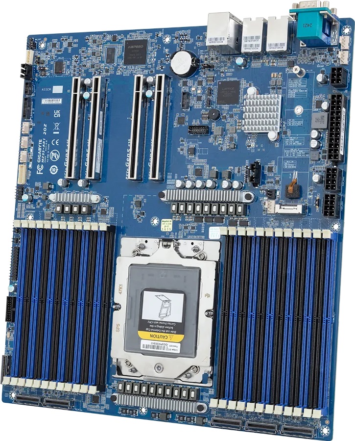 GIGABYTE MB MZ33-AR1 LGA6096 SP5 E-ATX Motherboard