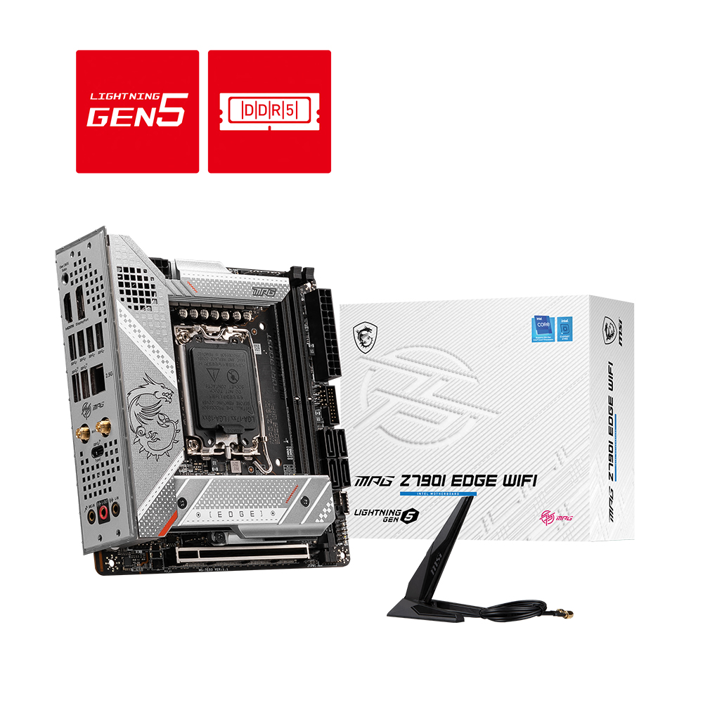 MSI MPG Z790I EDGE WIFI ITX LGA 1700 Motherboard