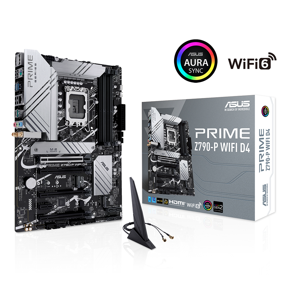 ASUS Prime Z790-P WiFi D4 LGA 1700(Intel®12th&13th Gen)ATX motherboard