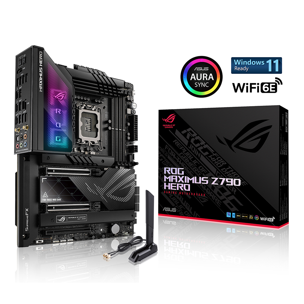 Carte mère de jeu ATX ASUS ROG Maximus Z790 Hero (WiFi 6E) LGA 1700