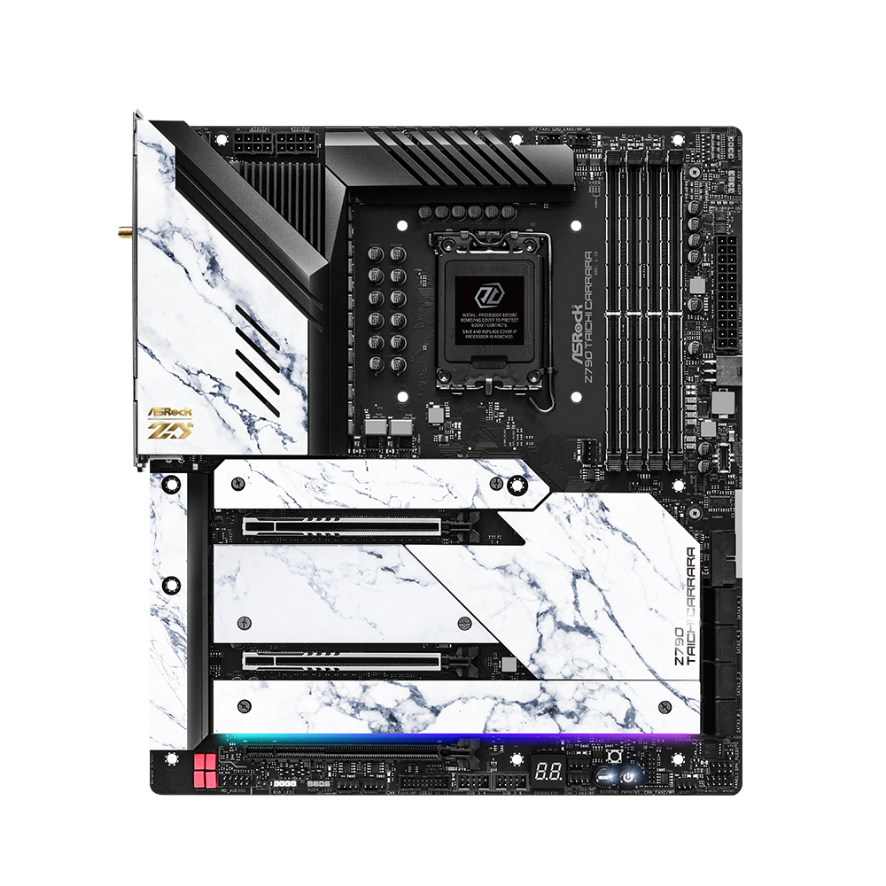 ASRock Z790 TAICHI CARRARA, Intel 13e et 12e génération, carte mère DDR5 ATX(Open Box)