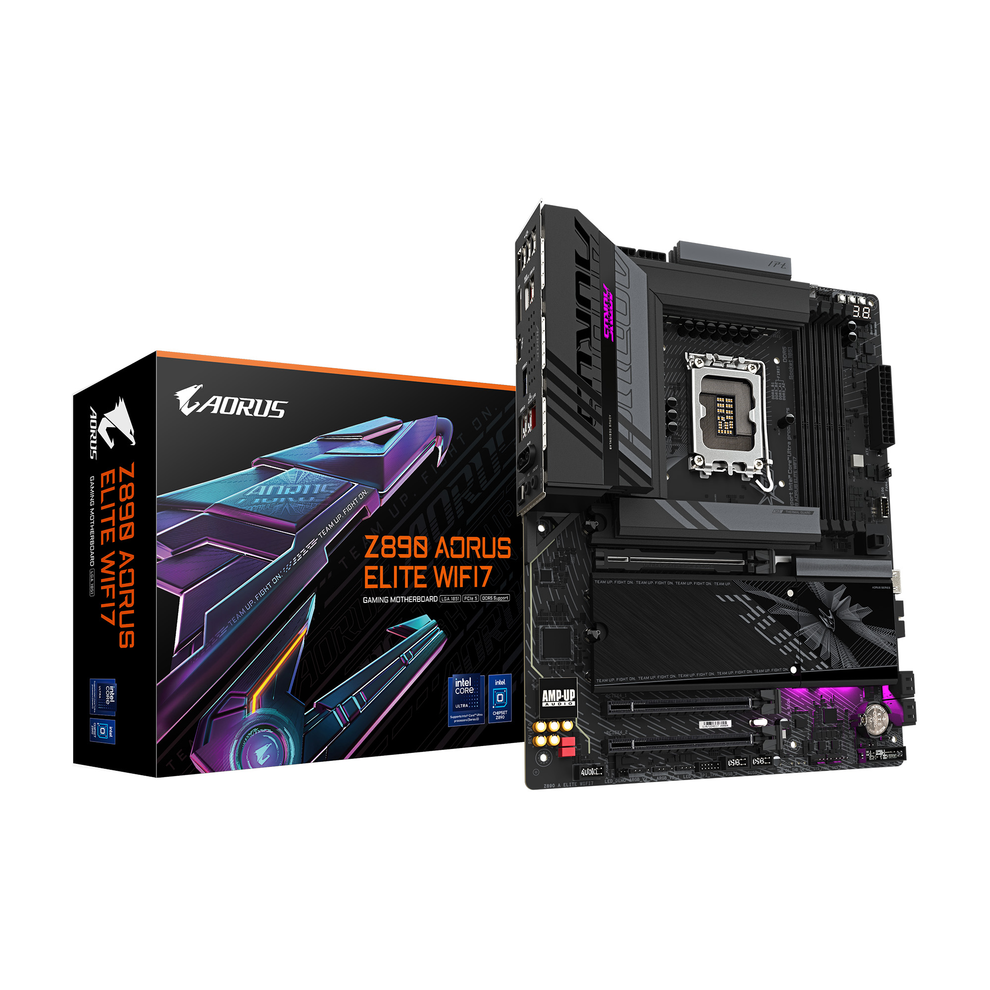 GIGABYTE Z890 AORUS ELITE WIFI7 Ultra Core (série 2) LGA 1851, ATX