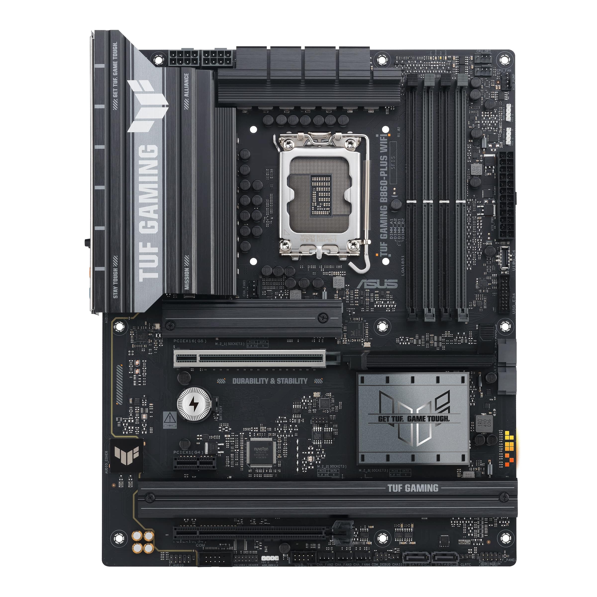 ASUS TUF GAMING B860-PLUS WIFI B860 LGA 1851 ATX motherboard(Open Box)