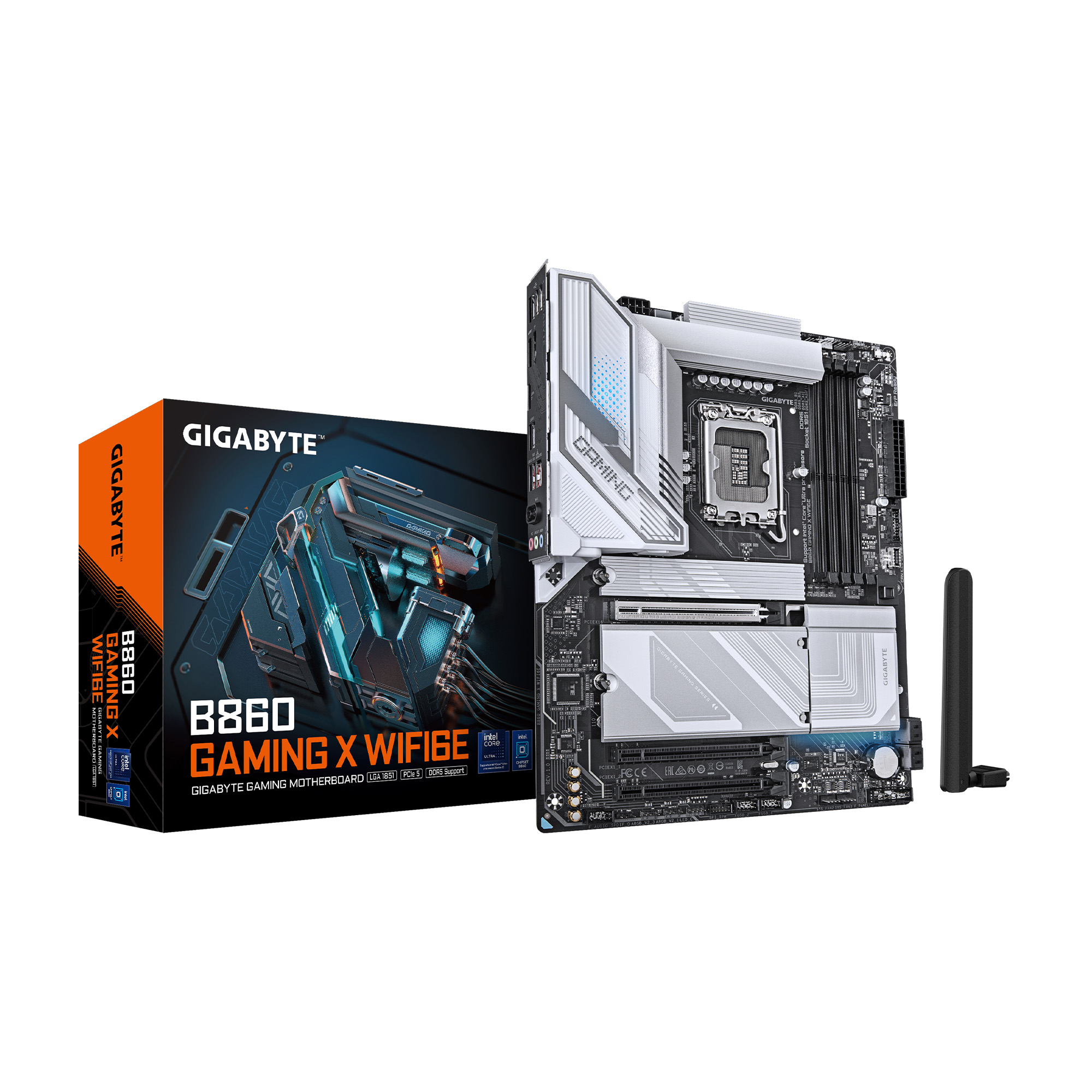 GIGABYTE B860 GAMING X WIFI6E Intel Core Ultra (série 2) LGA 1851