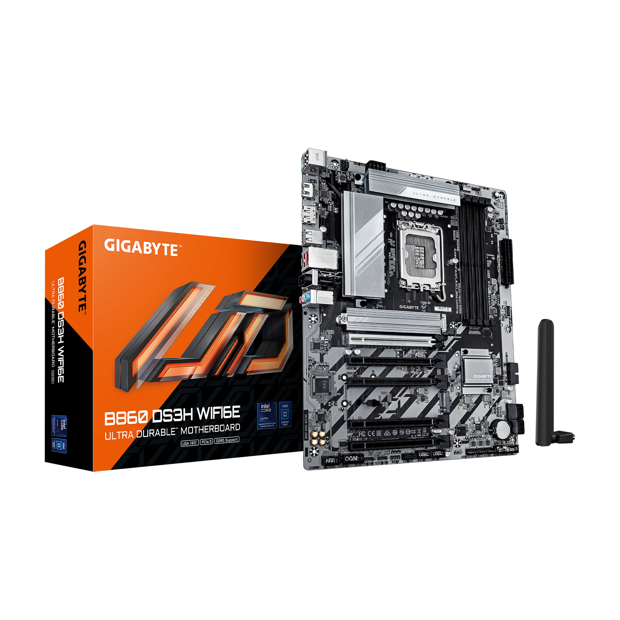 GIGABYTE B860 DS3H WIFI6E Intel Core Ultra (série 2) LGA 1851