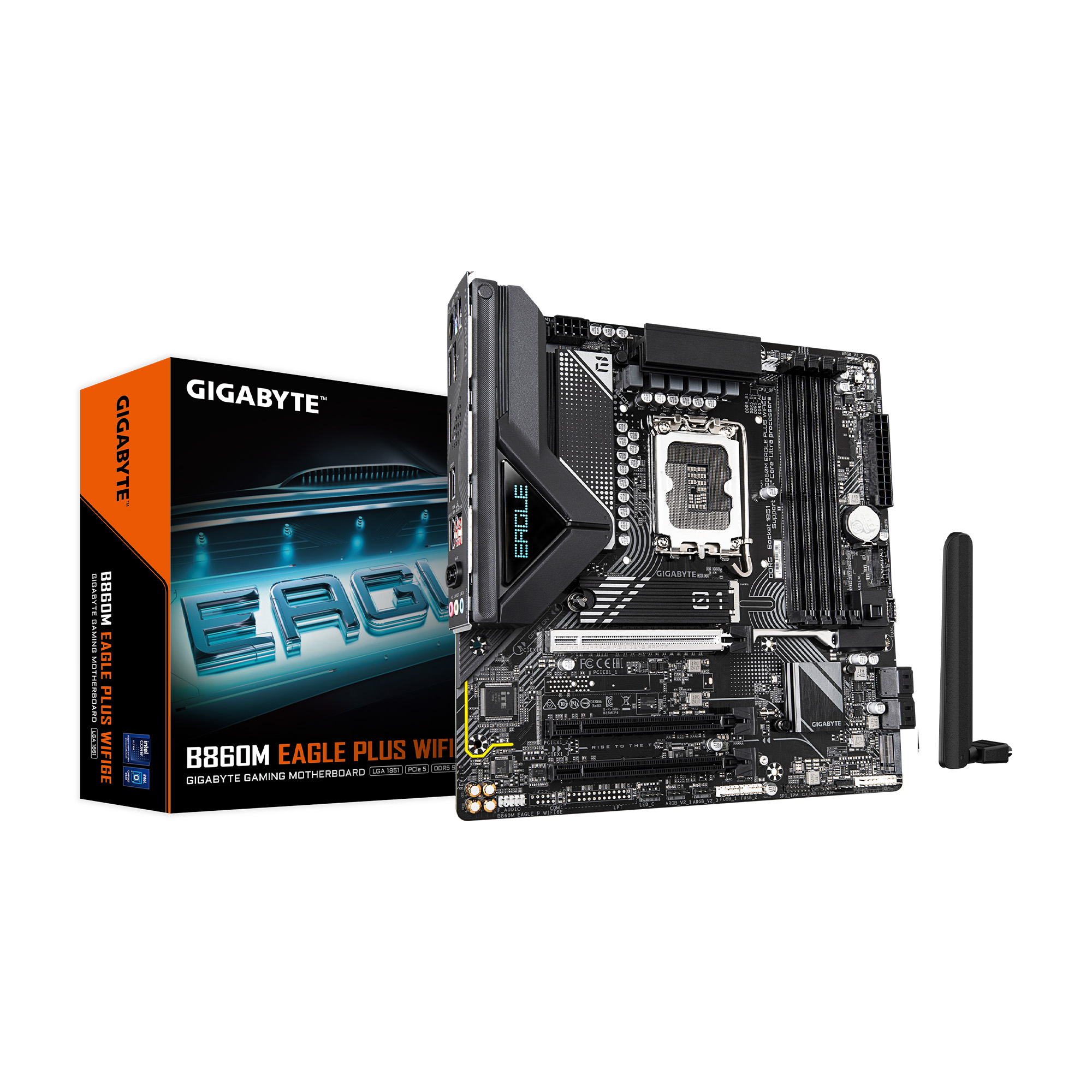 GIGABYTE B860M EAGLE PLUS WIFI6E Intel Core Ultra (série 2) LGA 1851