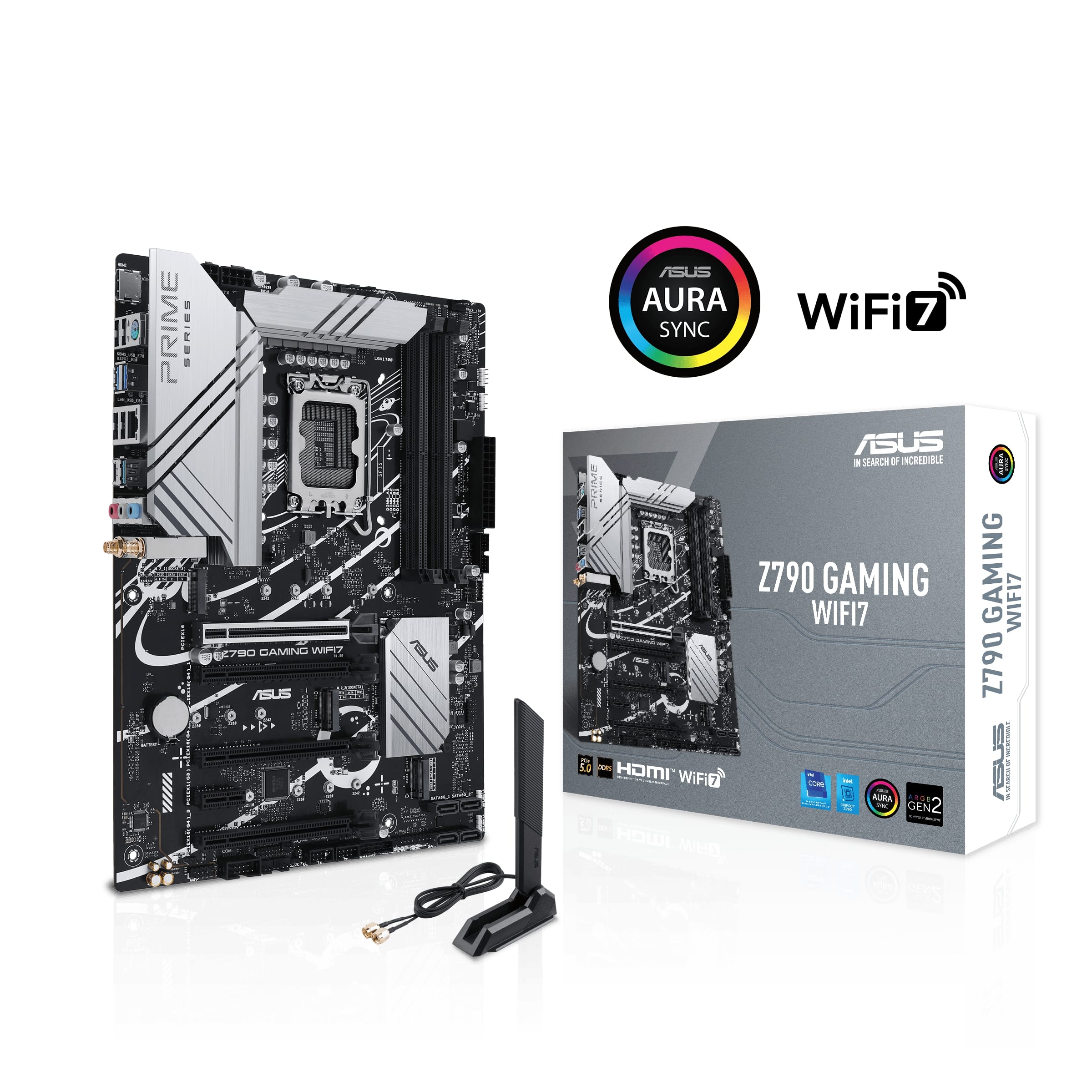 ASUS Z790 GAMING WIFI7 Intel LGA 1700 DDR5 ATX Wi-Fi 7 Motherboard