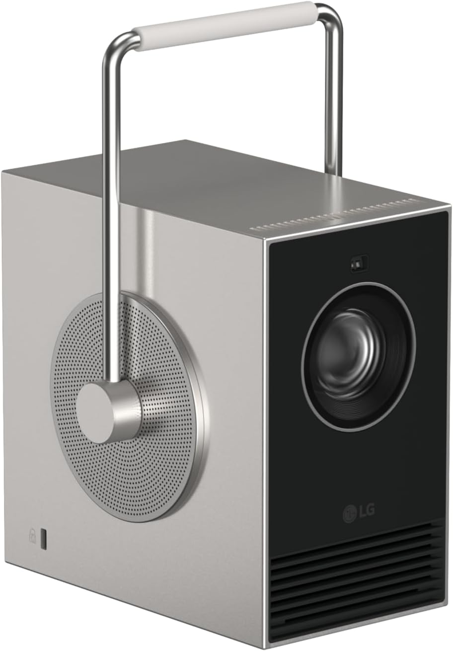 LG CineBeam Q Mini 4K UHD Portable Projector PU600U