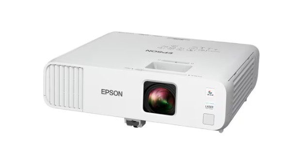 Projecteur laser EPSON PowerLite L260F, Wi-Fi Miracast, 4 600 lumens, 1 080p, blanc