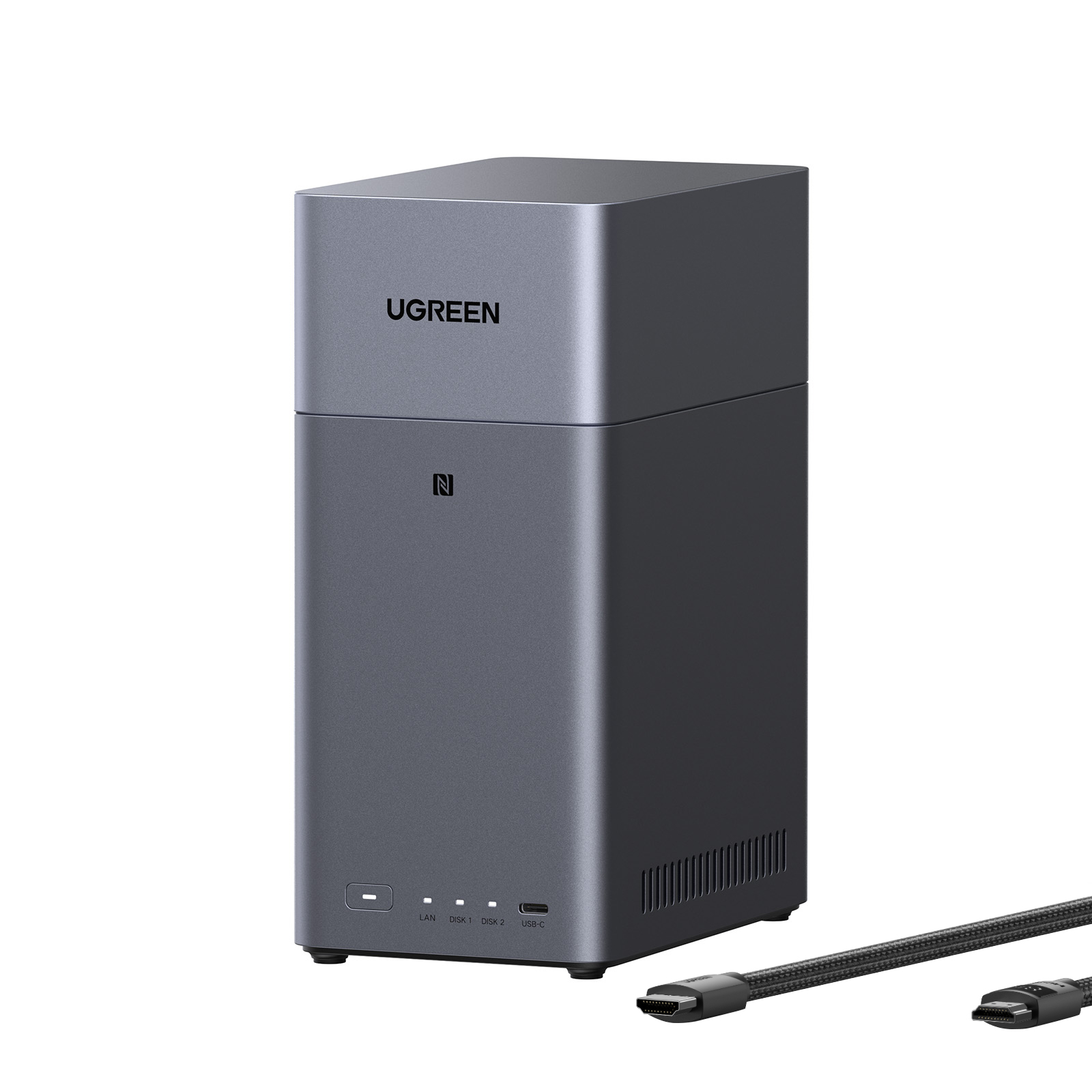 UGREEN DH2300 2 baies NAS (Sans disque)