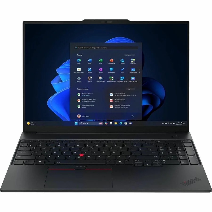 Lenovo ThinkPad E16 16 po AMD Ryzen 7 250 16 Go 512 Go Windows 11 Pro