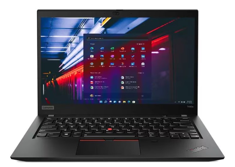 Lenovo ThinkPad T490s 14 po Intel i5-8365U 16 Go 256 Go Windows 11 Pro