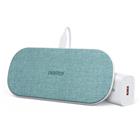 Choetech 5 Coils Dual Fast Wireless Charger | QC3.0 Adapter | 1M Cable | Fiber Green