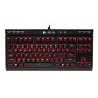 CORSAIR Gaming K63 Compact Mechanical Keyboard, Backlit Red LED, Cherry MX Red (CH-9115020-NA)