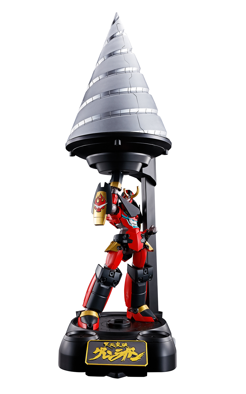BANDAI Soul of Chogokin GX-107 Gurren Lagann & Giga Drill Set