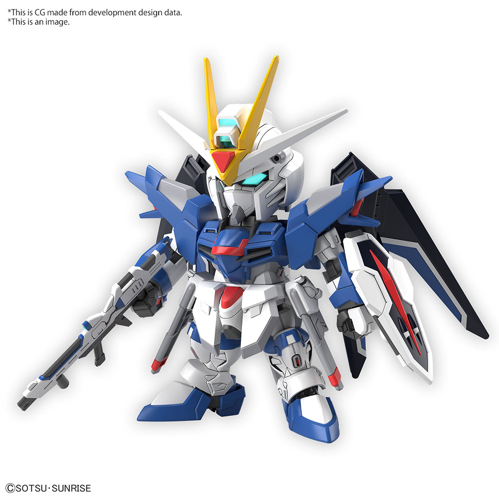 BANDAI SD Gundam EX-Standard #20 Rising Freedom Gundam "Gundam SEED Freedom"  Kit de modélisation