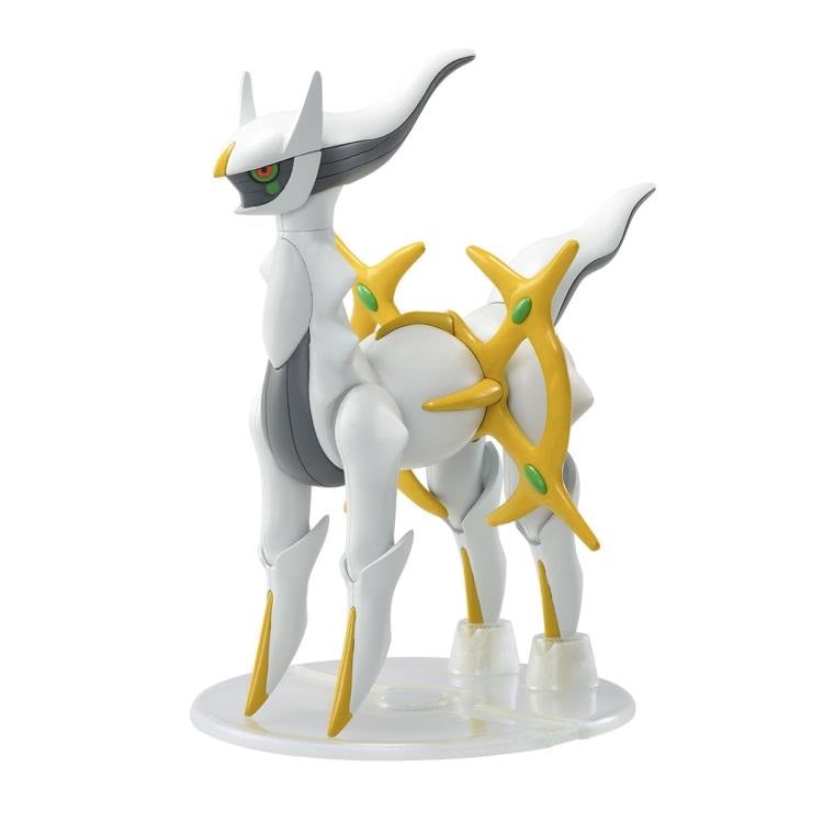 BANDAI NAMCO Pokémon Model Kit ARCEUS | Simple Assembly Kit | No Tools | No Paint | Fit & Snap By Hand!  (Pokemon Figure Kit)
