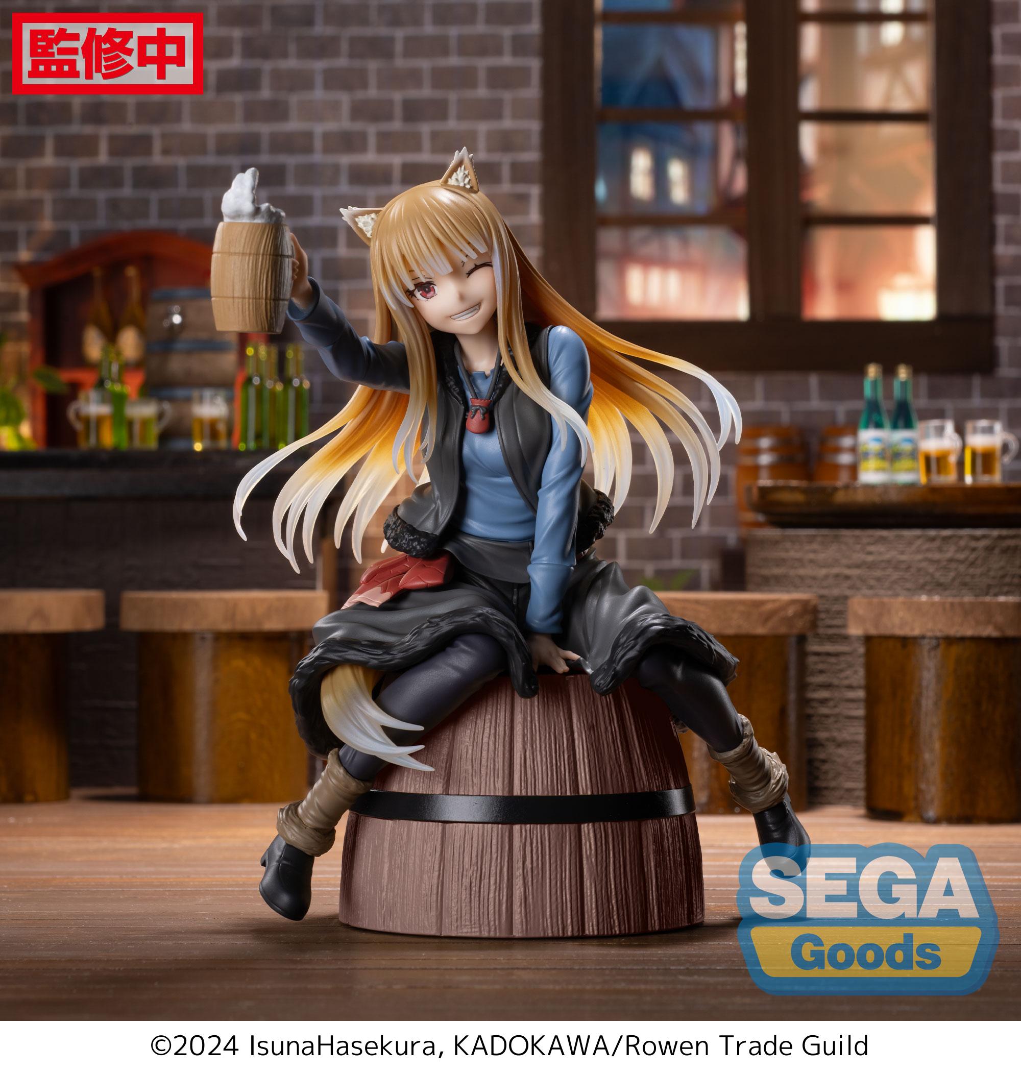 SEGA "Spice and Wolf: Merchant Meets the Wise Wolf" Holo Luminasta Figurine