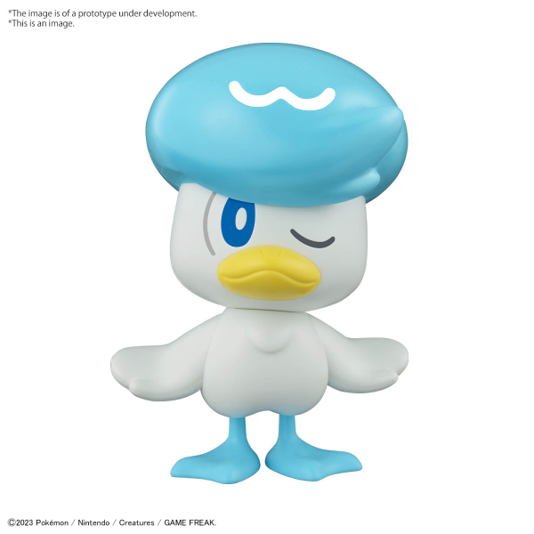 BANDAI Hobby Pokemon Model Kit Quick !! 19 QUAXLY | Kit d'assemblage simple | Pas d'outils | Pas de peinture | S'ajuste et s...