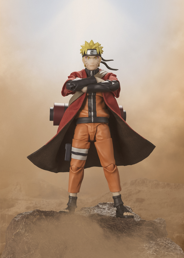 BANDAI Tamashii S.H.Figuarts NARUTO UZUMAKI [Sage Mode] -Savior of Konoha- "NARUTO" Figurine