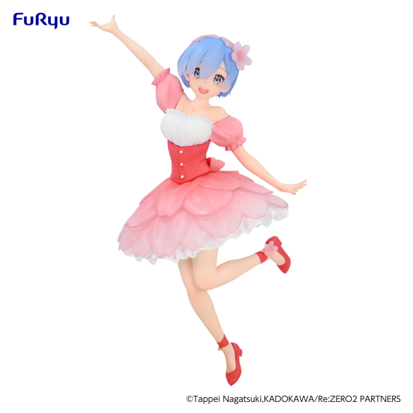 Furyu Corporation Rem /Cherry Blossoms Trio-Try-iT Figure "Re:ZERO -Starting Life in Another World"