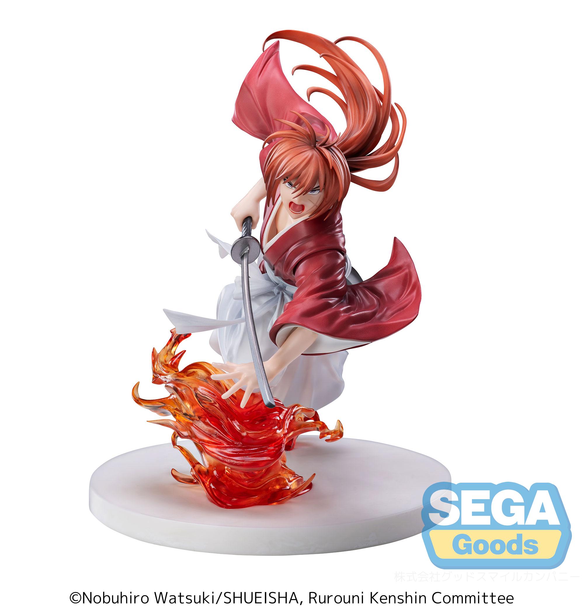 SEGA Luminasta TV Anime Kenshin Himura "Rurouni Kenshin" Figurine