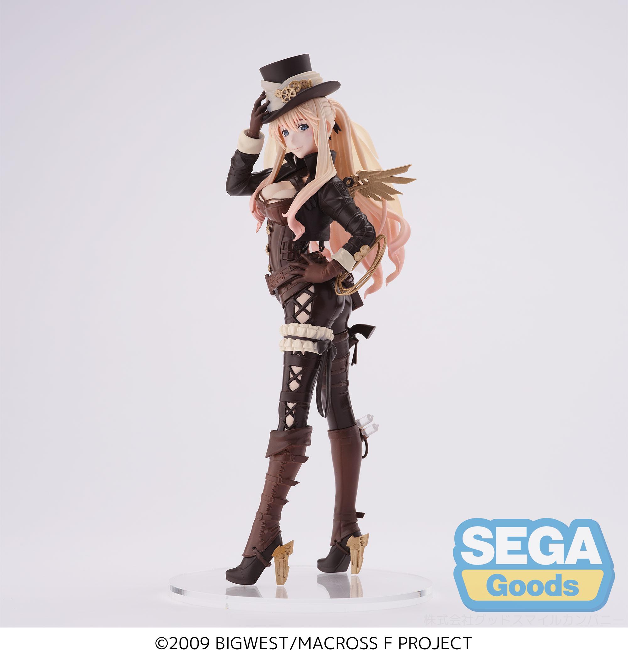 SEGA FIGURIZMα "MACROSS FRONTIER" Sheryl Nome Oshare Macross Revolution Ver. Figurine