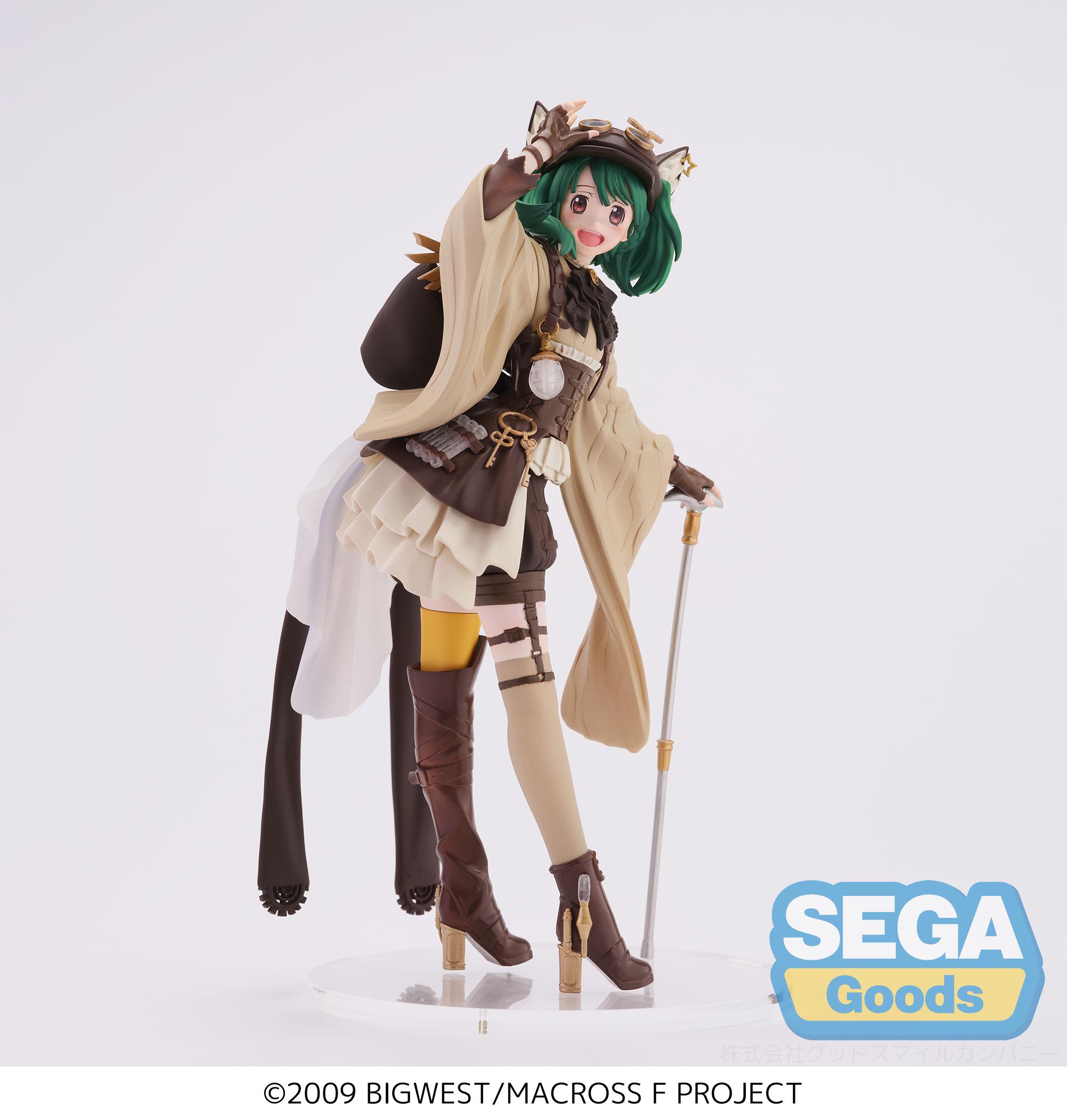 SEGA FIGURIZMα "MACROSS FRONTIER" Ranka Lee Oshare Macross Revolution Ver. Figure