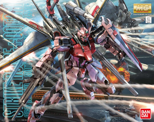 BANDAI Hobby MG 1/100 Strike Rouge (Ootori Unit) Ver. RM "Gundam SEED" Kit de modélisation