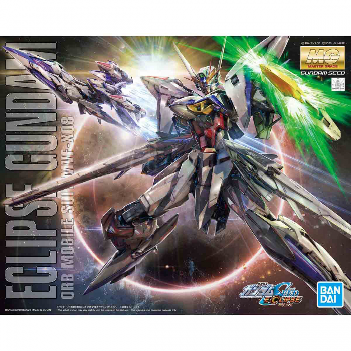 BANDAI Hobby MG 1/100 Eclipse Gundam "Gundam SEED Eclipse" Kit de modélisation