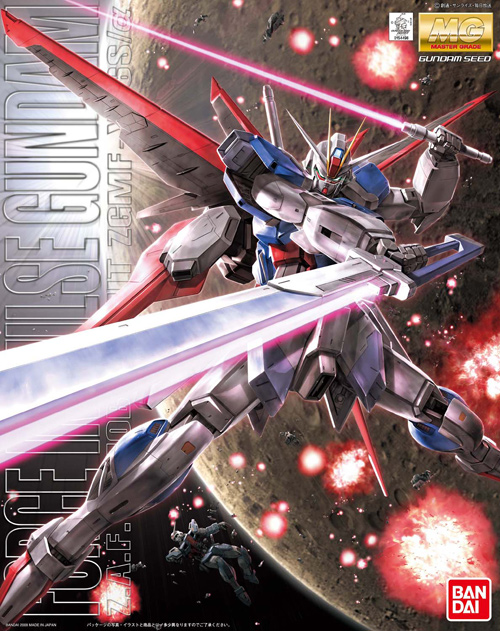 BANDAI Hobby MG 1/100 Force Impulse Gundam "Gundam SEED Destiny" Kit de modélisation