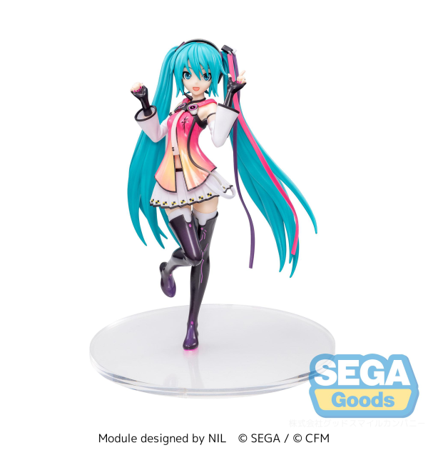 SEGA Luminasta "Hatsune Miku" Project DIVA MEGA39's Hatsune Miku - Star Voice Figurine