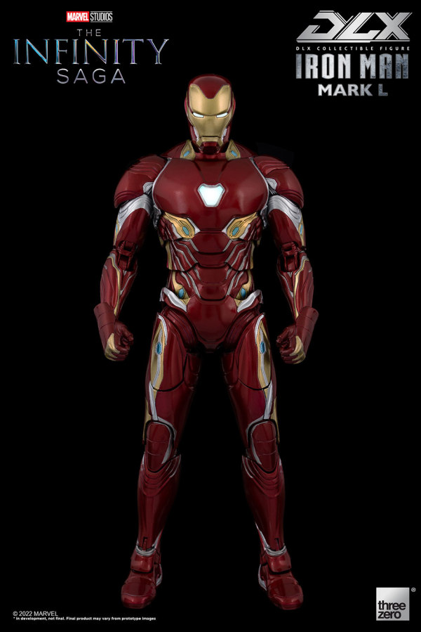 Threezero Marvel Studios: The Infinity Saga DLX Iron Man Mark 50 1:12 Scale Action Figure