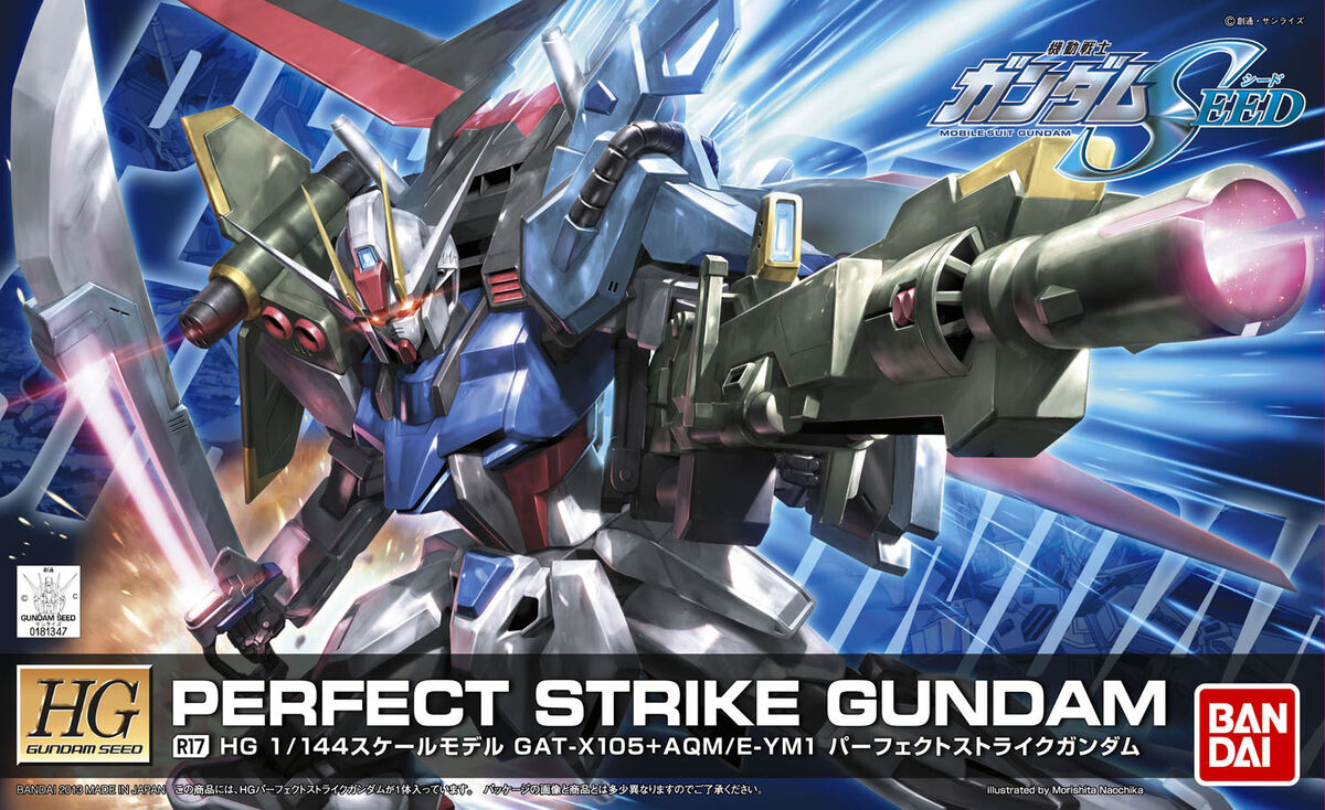 BANDAI HG 1/144 R17 Perfect Strike Gundam Model kit