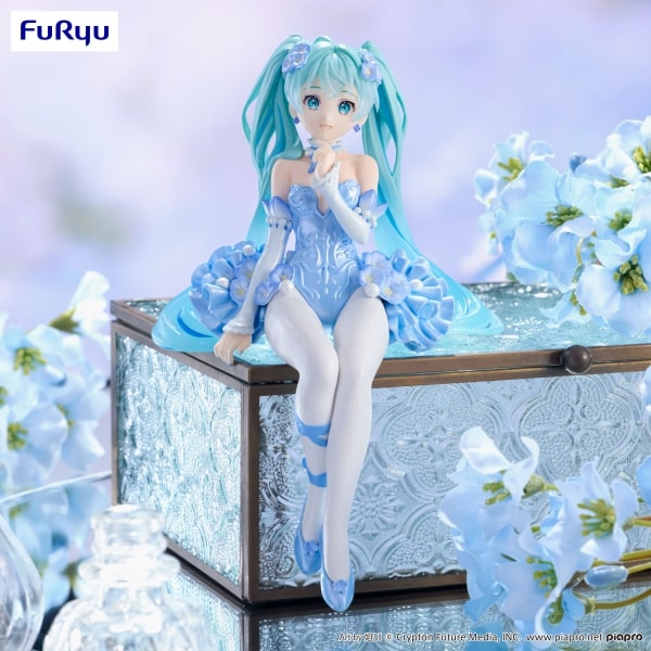 Figurine FuRyu Hatsune Miku Noodle Stopper - Seau de fée des fleurs Ne