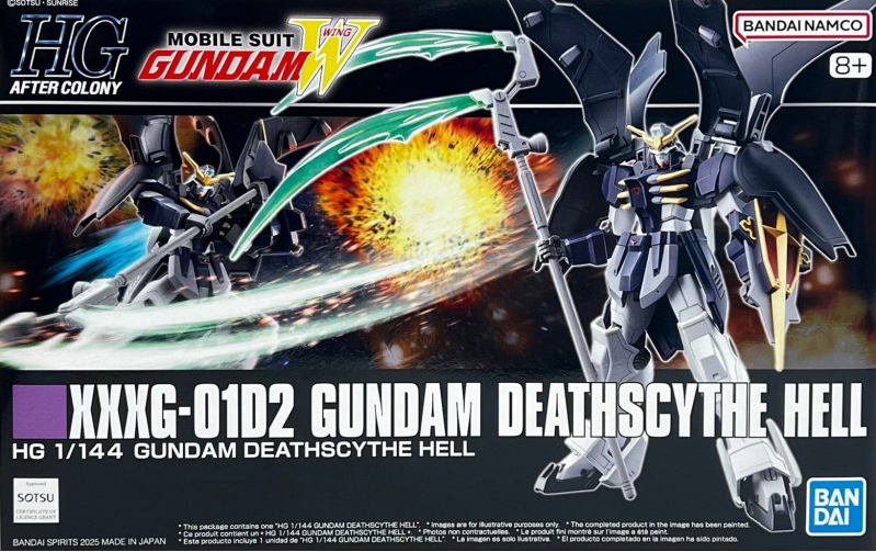 BANDAI HOBBY HG 1/144 GUNDAM DEATHSCYTHE HELL