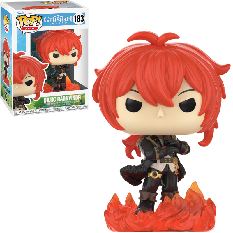 Funko POP! Video Game: GENSHIN IMPACT - Diluc Ragnvindr