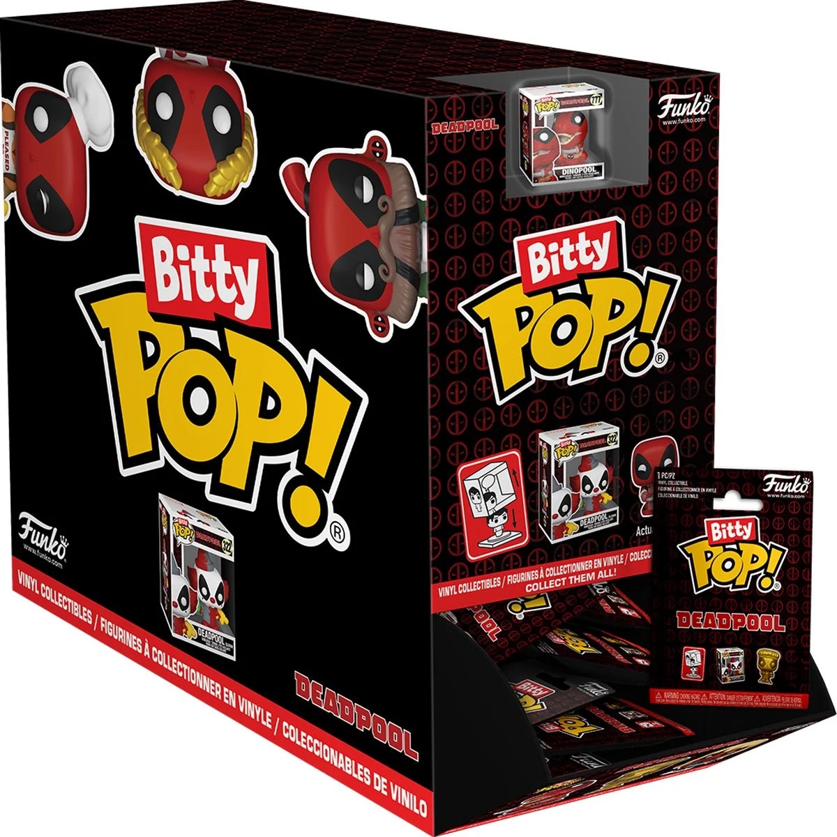 Funko Mystère Bitty POP! Deadpool (les styles peuvent varier)