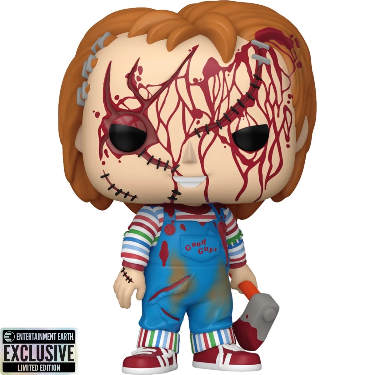 Funko POP! Movies: Bride of Chucky Chucky Bloody #1694 - Entertainment Earth Exclusive
